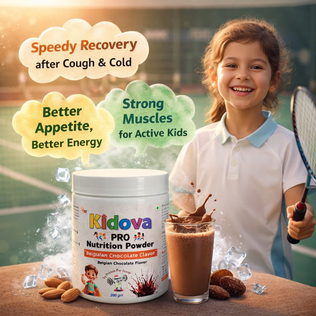Active kids benefit from Kidova PRO